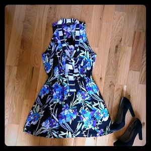 Elizabeth and James silk mini dress